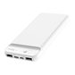 HOCO 浩酷 J52 新悦10000mah双USB大容量移动电源 白色图片