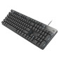罗技Logitech K845 机械键盘 有线键盘 游戏办公键盘 全尺寸 单光 黑色 TTC轴茶轴图片