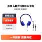 浩酷（HOCO） 菠萝BO5 歌悦线控头戴式耳机 蓝色图片