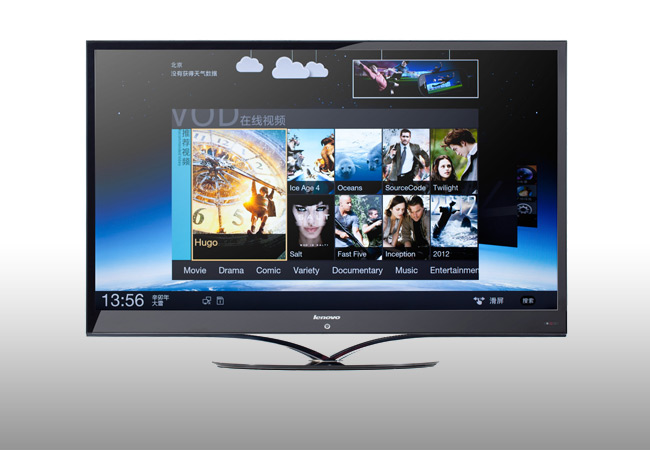 联想（Lenovo） 42K81 42英寸 全高清3D智能电视（黑色）图片