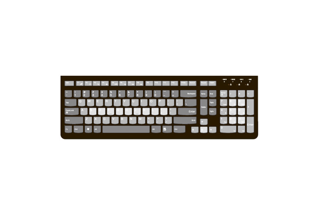 联想台式机键盘膜SD110(线条粉)图片