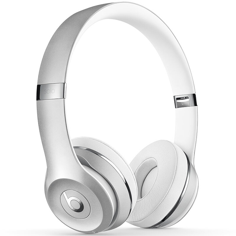 Beats Solo3 Wireless 头戴式 蓝牙无线耳机  银色图片