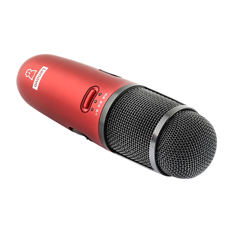 小新UM6（红色）与蓝牙音箱耳机K歌套装图片