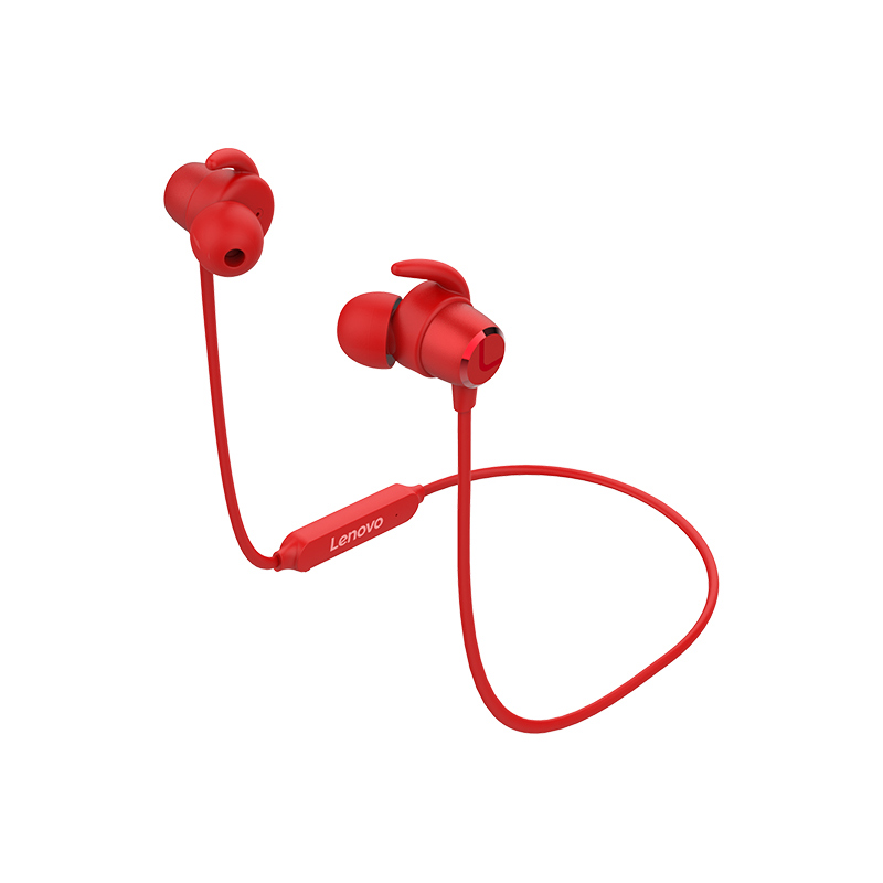 联想 X1无线运动蓝牙耳机蓝牙5.0磁吸入耳式 红色图片