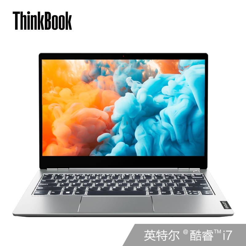 ThinkBook 13s 英特尔酷睿i7 笔记本电脑 20R9008WCD 钛灰银