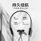 万魔（1MORE）颈挂式无线运动磁吸蓝牙耳机入耳式 活塞风尚版 E1028BT 黑色图片