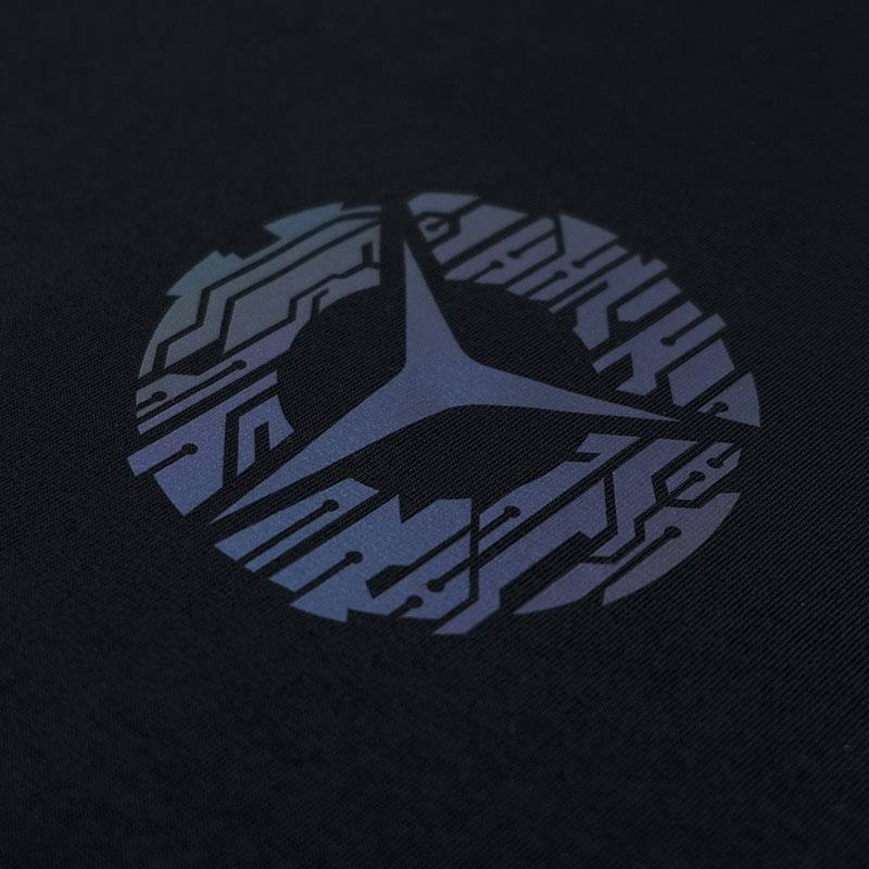 LEGION GEARS 刺客系列 T恤 2020款黑色M-背部幻彩印花图片
