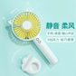 RAGAU(睿高) 迷你静音usb小电风扇办公室便携萌宠迷你小风扇 多色随机图片