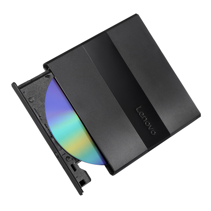 联想（lenovo）DB75Plus 外置光驱DVD刻录机 （黑色）图片
