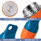 迪乐贝尔活力撞色便携保温杯400ml 颜色随机图片