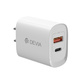 DEVIA极速系列全兼容A+C 20W快充充电器中规-白色图片