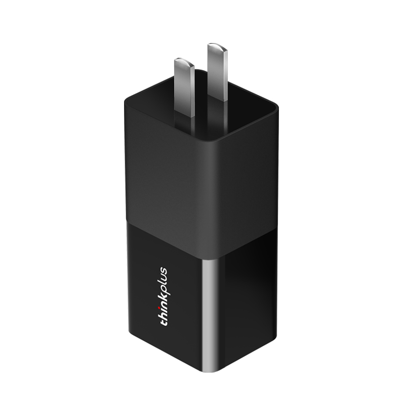 【企业购】thinkplus 口红电源 USB-C 65W 黑/白 随机发货图片