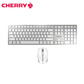 樱桃CHERRY DW9000 超薄无线键鼠套装银色图片