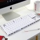 樱桃CHERRY MX8.0 G80-3888HYAEU-0机械键盘有线键盘游戏键盘87键RGB背光白色樱桃茶轴图片