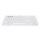 罗技Logitech K380键盘无线蓝牙键盘办公键盘便携 超薄键盘笔记本键盘白色图片