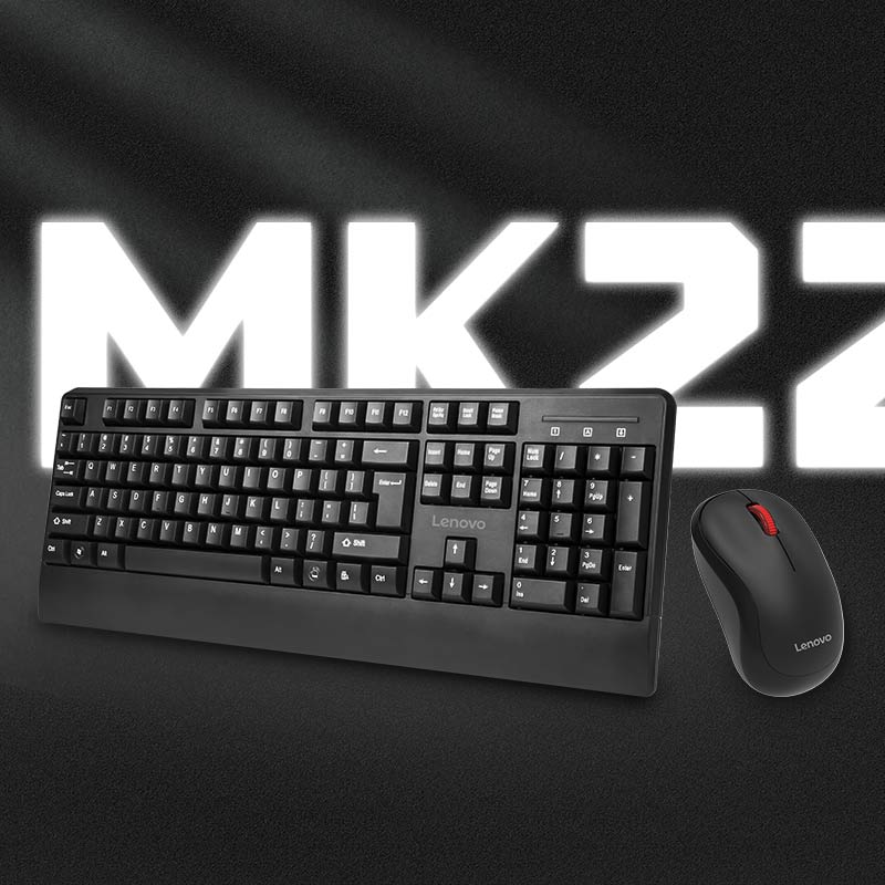 联想一键服务无线键鼠套装MK22