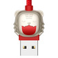 倍思 虎年生肖一拖三数据线USB For M+L+C 3.5A 1.2m 红色图片