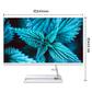 AIO 520-24ITL11代英特尔酷睿i3 24英寸一体台式机 白色图片