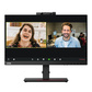 联想/ThinkVision 23.8英寸自带VoIP摄像头商务家用办公显示器T24v-20图片