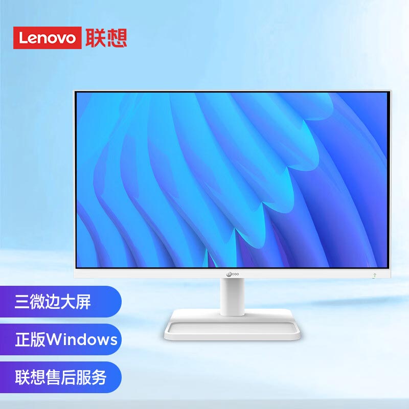 联想(Lenovo) 来酷 Lecoo一体台式机电脑 N5095 8G256W-W