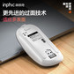 英菲克（INPHIC）M1PRO蓝牙5.0三模带电量显示轻音无线鼠标太空银图片