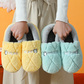 安尚芬冬季棉拖鞋男女室内防滑包跟保暖毛毛托鞋码数可选颜色可选图片