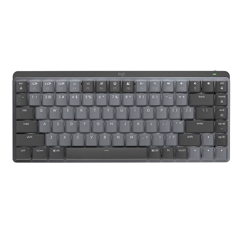 羅針盤　M751 罗技MX紧凑型机械键盘-石墨色(段落青轴)_商务办公_采购_价格