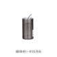 睿高（RAGAU）304不锈钢冰美式咖啡杯真空双层带吸管便携保温杯 600ml图片