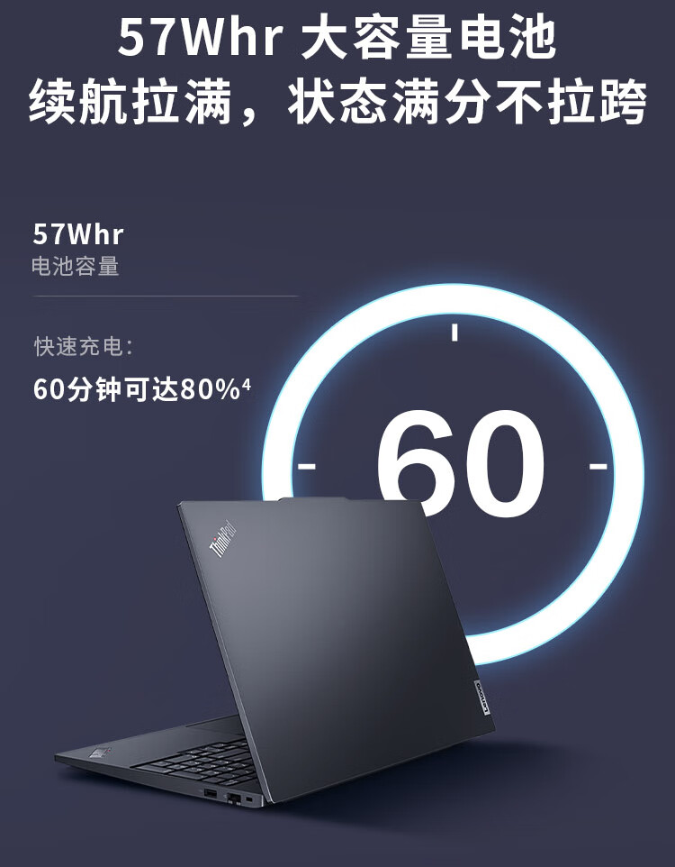 联想笔记本电脑 ThinkPad E16 联想笔记本电脑2023新款16英寸高清屏_商务办公_采购_价格