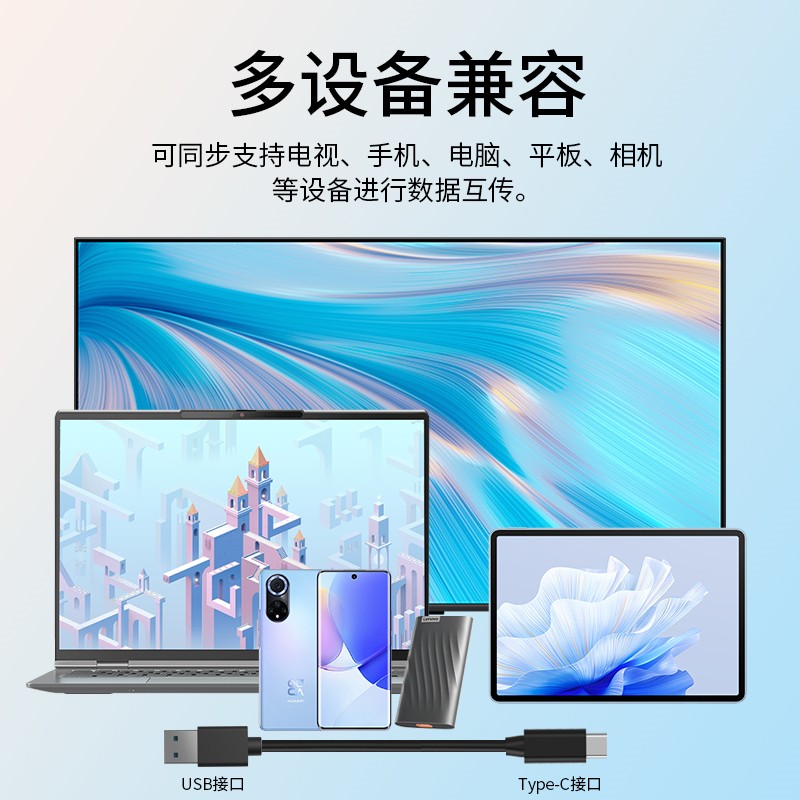 联想移动固态硬盘PS10（512GB）图片