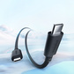 联想thinkplus USB-C转USB-C 原装100W硅胶快充线（1.8米）黑色图片