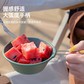 豆瓜日式便携餐具雪拉碗304不锈钢带刻度 颜色随机图片