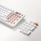 联想 MK9 Pro 三模机械键盘/红轴(樱花白)图片