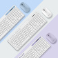 联想thinkplus K225 Pro 无线静音键盘104键盘白色图片
