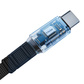 thinkplus 轻锋USB-C to USB-C 伸缩快充数据线 240W 1.2m 黑色图片
