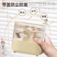豆瓜橙言可旋转桌面收纳盒小熊款四层18*10*18cm 白色图片