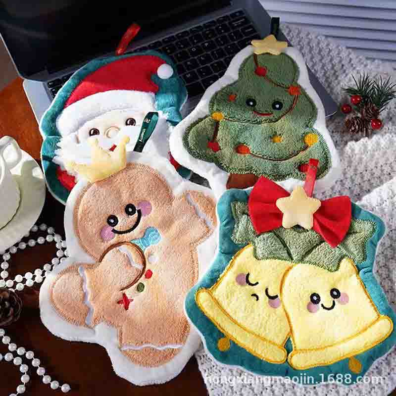 圣诞节擦手巾21*21cm