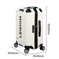 联想 拯救者行李箱万向轮拉杆箱密码箱 白色图片